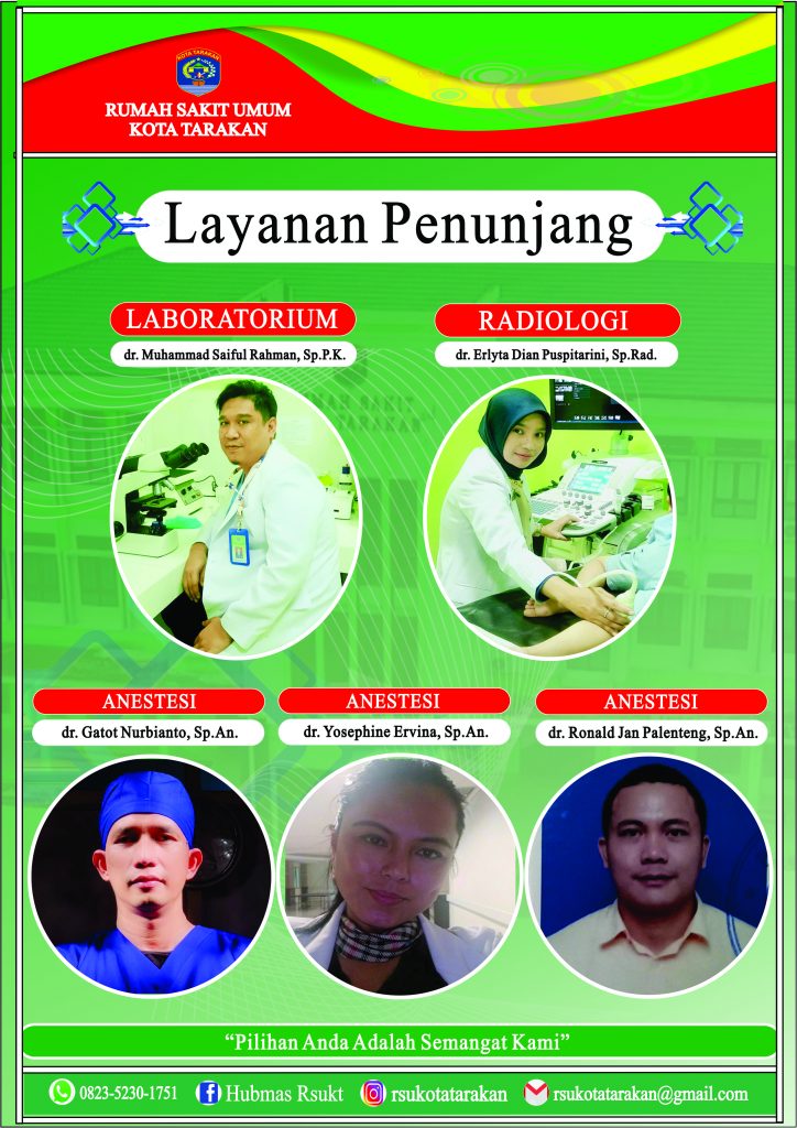 Layanan Penunjang Ruma Sakit Umum Kota Tarakan