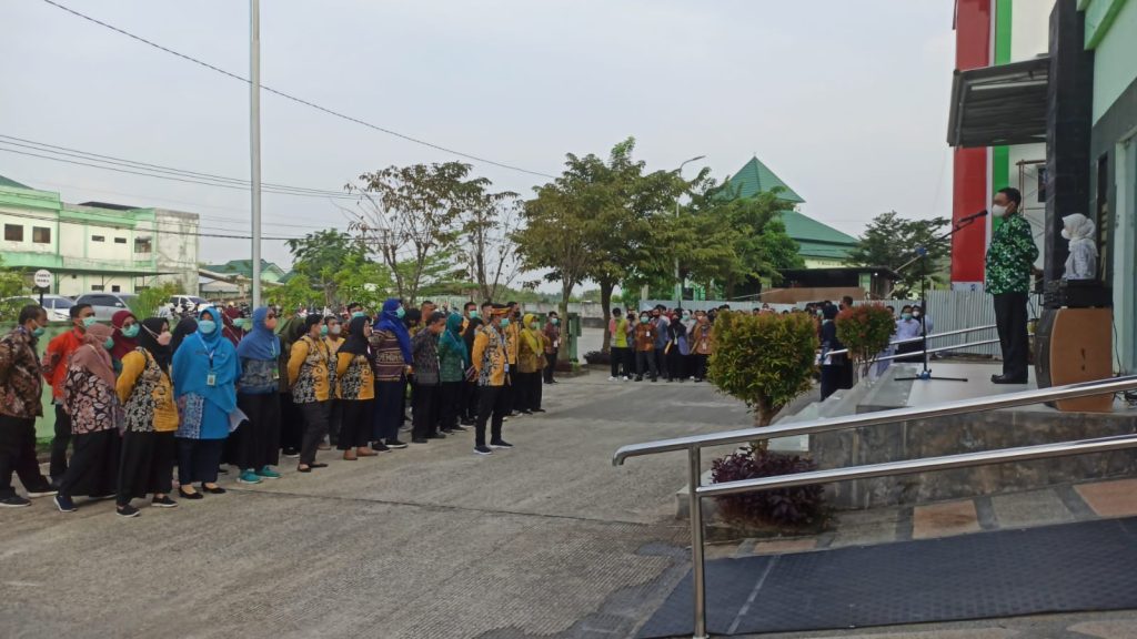 Apel Pagi 02 Oktober 2023 bertepatan dengan Hari Batik Nasional