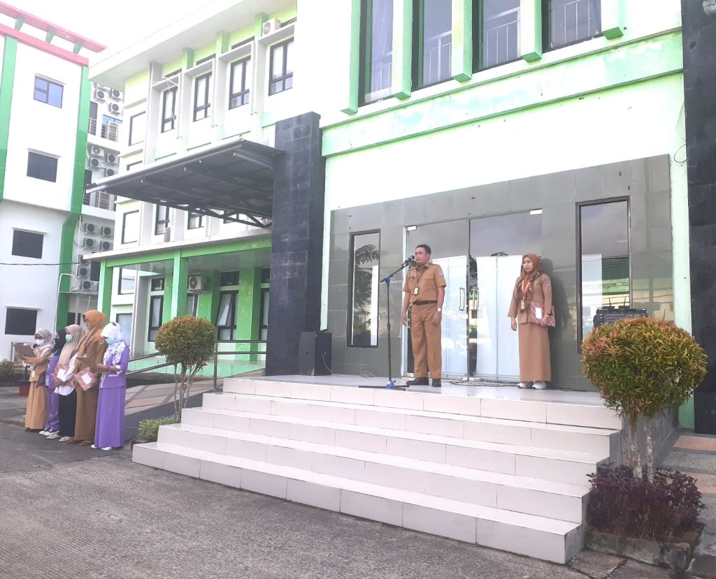 Apel Pagi di Lingkungan RSU Kota Tarakan, Senin, 3 Juni 2024