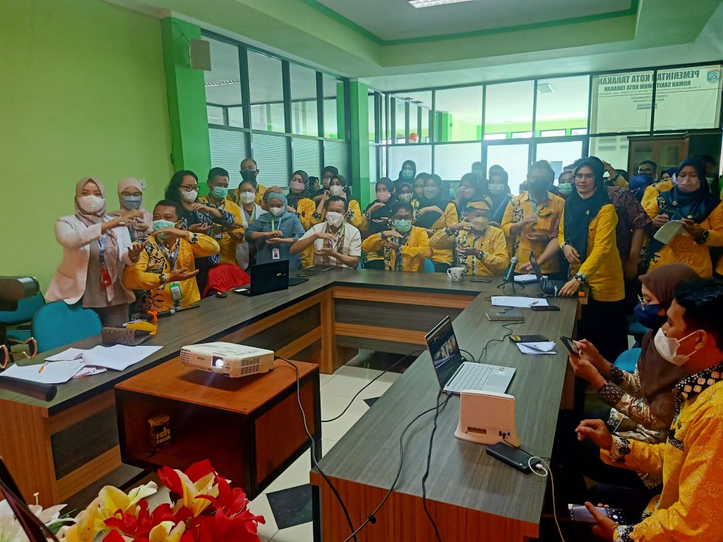 Daring Survei Akreditasi Oleh LARS DHP