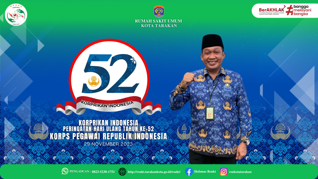 PERINGATAN HARI ULANG TAHUN KE-52 KORPS PEGAWAI REPUBLIK INDONESIA