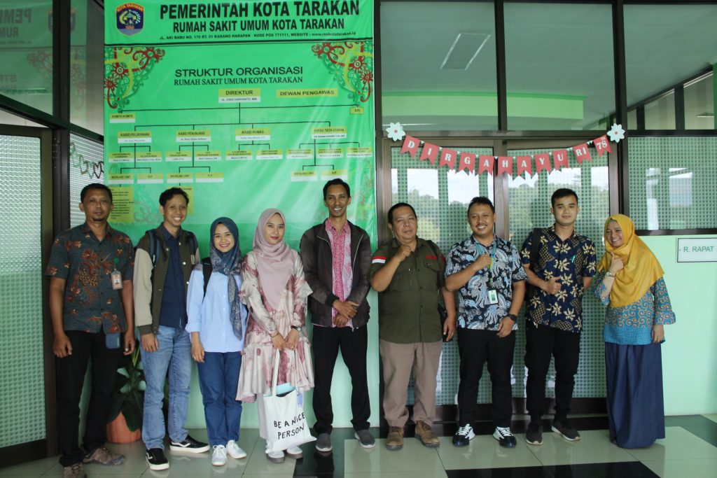 Kegiatan Program Penilaian Peringkat Kinerja Perusahaan dalam Pengelolaan Lingkungan Hidup (PROPER) oleh Dinas Lingkungan Hidup Provinsi Kalimantan Utara di RSU Kota Tarakan.